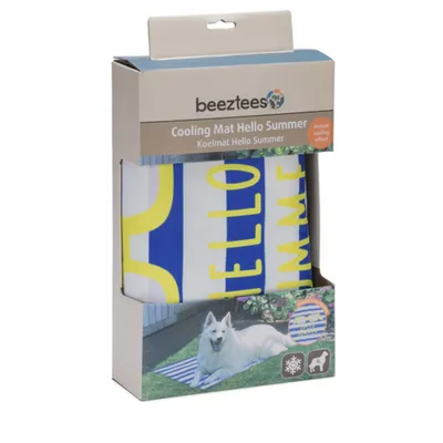 Beeztees Kühlmatte Hello Summer - Größe L: L 100 x B 60 cm