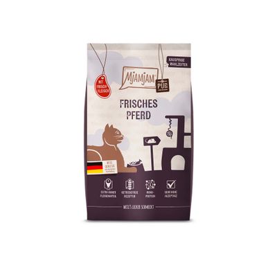 MjAMjAM Knusprige Mahlzeiten Pur Pferd - 1,5 kg