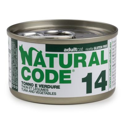 Natural Code Cooking Water lattine 24 x 85 g - Tonno e Verdure