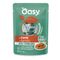 Oasy Adult Bocconcini in Salsa Buste 12 x 85 g Sterilized Agnello