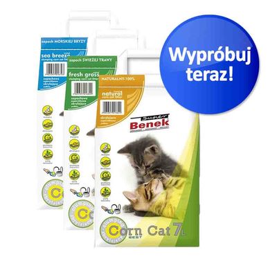 Mieszany zestaw próbny Benek Super CORNCat, 3 x 7 l 3 x 7 l