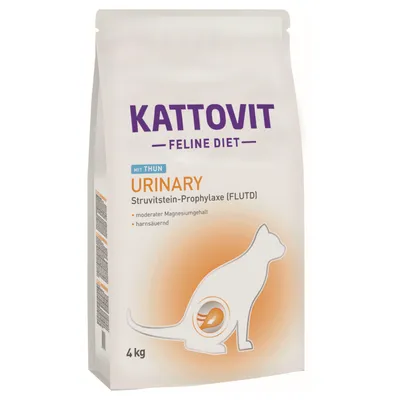 Kattovit Urinary, thon pour chat - 4 kg