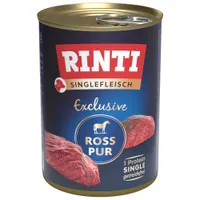 RINTI Singlefleisch Exclusive 6 x 400 g - Ross pur