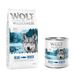 Wolf of Wilderness Kombi-Paket: Adult Trockenfutter + passende Nassfutter 12 kg Blue River - Lachs + 24 x 800 g Blue River - Fisch