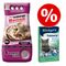 Benek Super Compact Lawenda + Gimpet polyetylenowe worki do kociej toalety w super cenie! 20 l