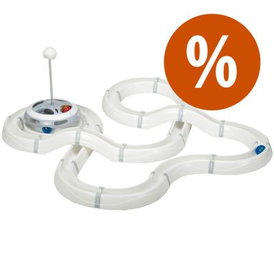 Sparset: Ferplast Flashlight 2x Spielschiene + 1 Karussel + 4 extra Ersatzbälle