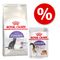 Zestaw Royal Canin Sterilised 3,5 / 4 kg + Royal Canin Sterilised w sosie, 12 x 85 g Sterilised +7, 3,5 kg + Ageing +12 w sosie