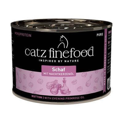 catz finefood Purrrr -purkkiruoka 6 x 200 g No. 113 lammas (6 x 200 g)