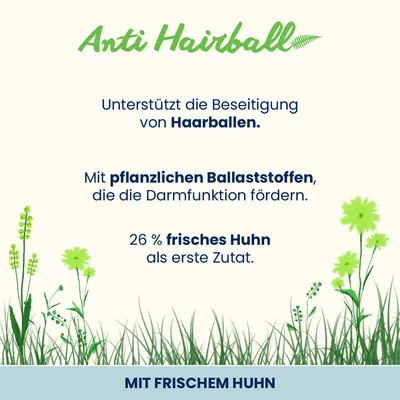 Almo Nature Functional Anti Hairball Huhn & Reis - 2 x 2 kg