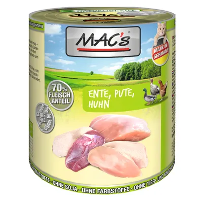 Økonomipakke MAC´s Cat Kattefôr 12 x 400 g