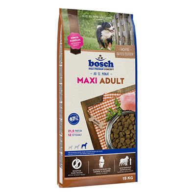 Bosch Soft Adult Kyckling & Banan, Single Protein, spannmålsfri, 60% färsk kyckling, lämplig från 1 års ålder för känsliga hundar av alla raser, 2,5 kg.