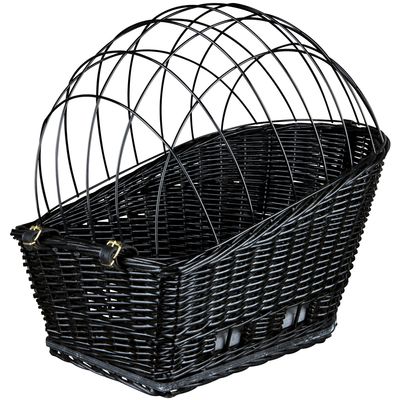 Trixie Fahrradkorb mit Gitter L 55 x B 35 x H 49 cm