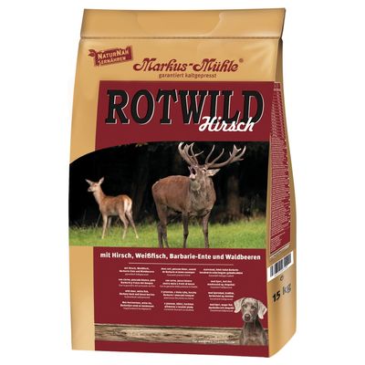 Markus-Mühle Rotwild hjort Økonomipakke: 2 x 15 kg
