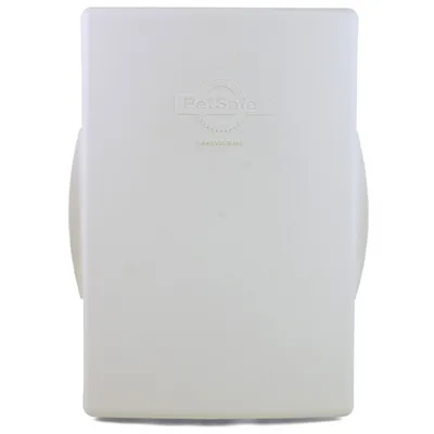 PetSafe sportello di ricambio in plastica bianca, compatibile con porte per pet del marchio PetSafe.