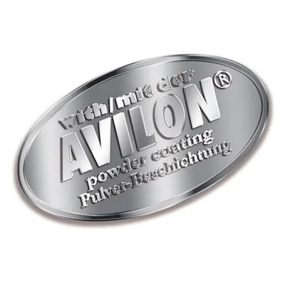 Med AVILON pulverlakering. Pulverlakering.