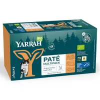 Multipack Yarrah Bio Pâté 8 x 100 g pour chat - lot mixte (3 sortes)