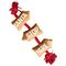 Pet Brands Festive Collection 'Santa Stop Here' Rope Toy 6 x 19 x 37cm (L x W x H)