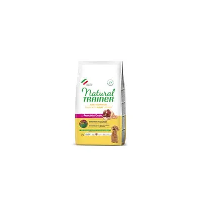 Natural Trainer Adult Small & Toy met rauwe ham (Prosciutto Crudo) - Voordeelpakket: 3 x 2 kg