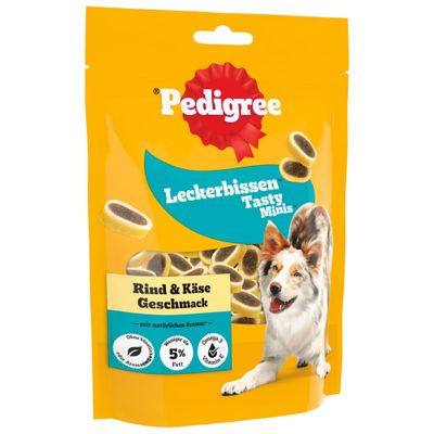 Pedigree Leckerbissen 140 g Mini-Happen Käse & Rind