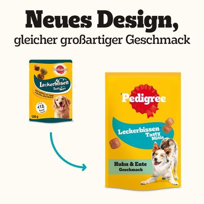 Pedigree Leckerbissen Kau-Happen mit Huhn & Ente