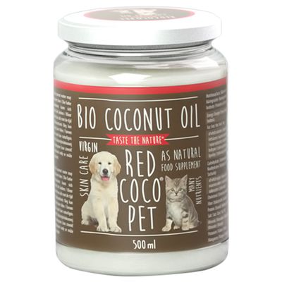 Aceite de coco virgen BIO para mascotas 500 ml