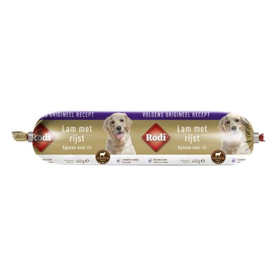 Rodi Lam & Rijst Worst 400 g