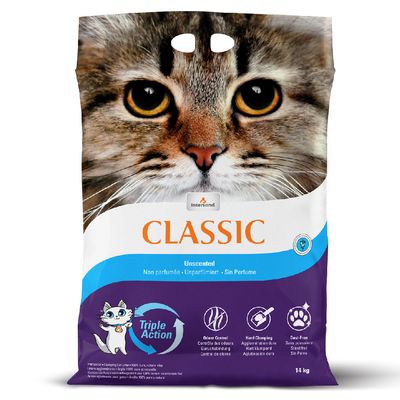 Intersand Classic oparfymerad kattsand 14 kg