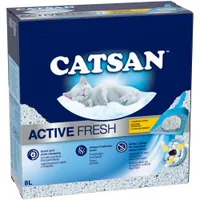 Catsan Active Fresh Kattenbakvulling - 8 l