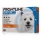 Elenco soluzioni spot-on Frontline per cane 4 pipette, peso 2-10kg (0,67 ml)