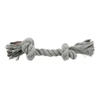 Corde à noeuds Trixie, gris pour chien - 1 corde (L 37 cm), gris