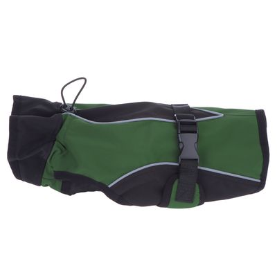Softshell-Hundejakke ca. 35 cm Rygglengde