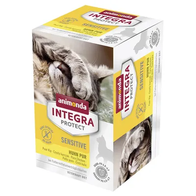 Säästöpakkaus: Animonda Integra Protect Adult Sensitive -rasiat 24 x 100 g - kana