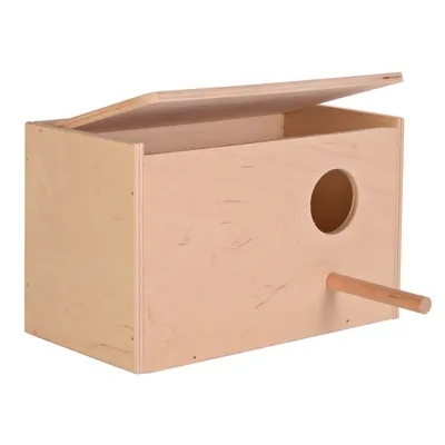Trixie Maisonnette de nidification pour perruche - L 21 x l 13 x H 12 cm