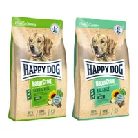 Sparpaket Happy Dog NaturCroq 2 x 15 kg - Mix: Lamm & Reis / Balance
