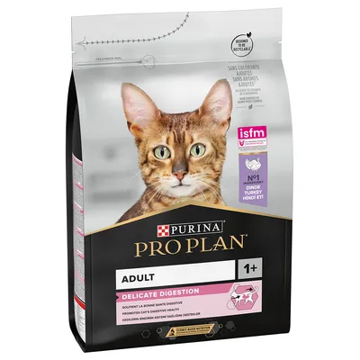 PURINA PRO PLAN Adult Delicate Digestion пуешко - 3 кг