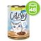 Lot Catessy Bouchées en gelée 48 x 400 g pour chat lot mixte