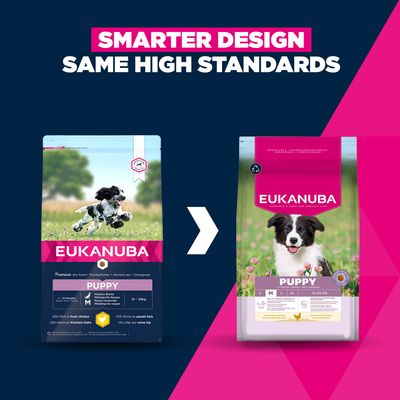 Eukanuba Premium Nutrition Puppy Medium Breed Chicken - 3kg