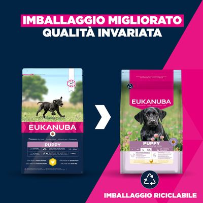 Eukanuba Premium Nutrition Puppy Large & Giant Breed Pollo - 2 x 15 kg