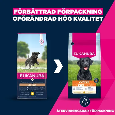 Eukanuba Premium Nutrition Junior Large & Giant Breed Chicken - 15 kg