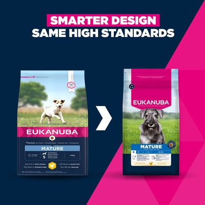Eukanuba Premium Nutrition Mature Small Breed kana