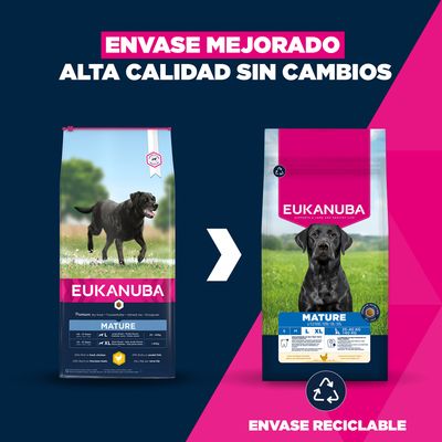Eukanuba Premium Nutrition Mature Large & Giant Breed pollo