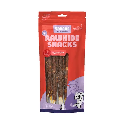 Braaaf Twisters con Anatra - 220 g (3 pz)