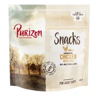 Purizon Snack piščanec z ribo - brez žit - 40 g