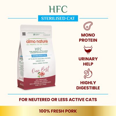 Almo Nature HFC Adult Sterilized sertés
