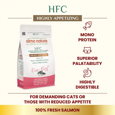 Almo Nature HFC Our Best Highly Appetizing, łosoś - 1,2 kg