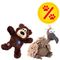 Sparpset! Trixie Geier Gustav + KONG WildKnots Bears Hundespielzeug Sparset: Trixie Geier Gustav + KONG WildKnots Bears