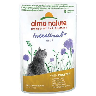 Almo Nature Holistic Intestinal Help pour chat volaille 6 x 70 g