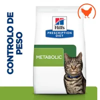 Hill's Prescription Diet Metabolic ração para gatos - 1,5 kg