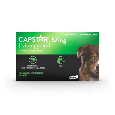 CAPSTAR 57mg for Large Dogs - 1 Pack