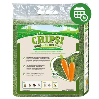 40% reducere! Chipsi Sunshine Bio Plus Fân de pajiște montană 40% reducere! Chipsi Sunshine Bio Plus Fân de pajiște montană
